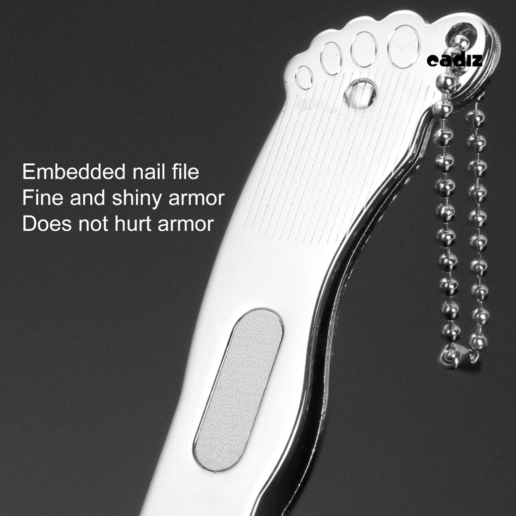 Bộ 2 Dụng Cụ Kéo Cắt Móng Bằng Thép Carbon Hình Bàn Chân Tiện Dụng