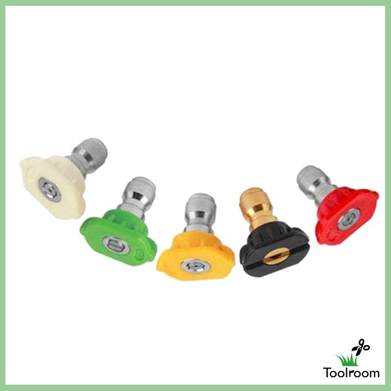 Vòi Xịt Nước Áp Suất Cao Kèm 5 Đầu Phun Dùng Rửa Xe Hơi / Tưới Cây Sân Vườn Ngoài Trời
