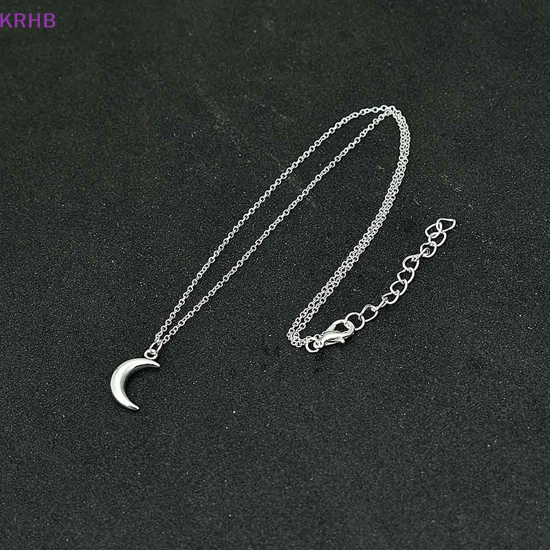 Vòng Cổ Choker Bằng Kim Loại Mặt Trăng Dễ Thương Phong Cách Bohemia Cho Nữ Mới