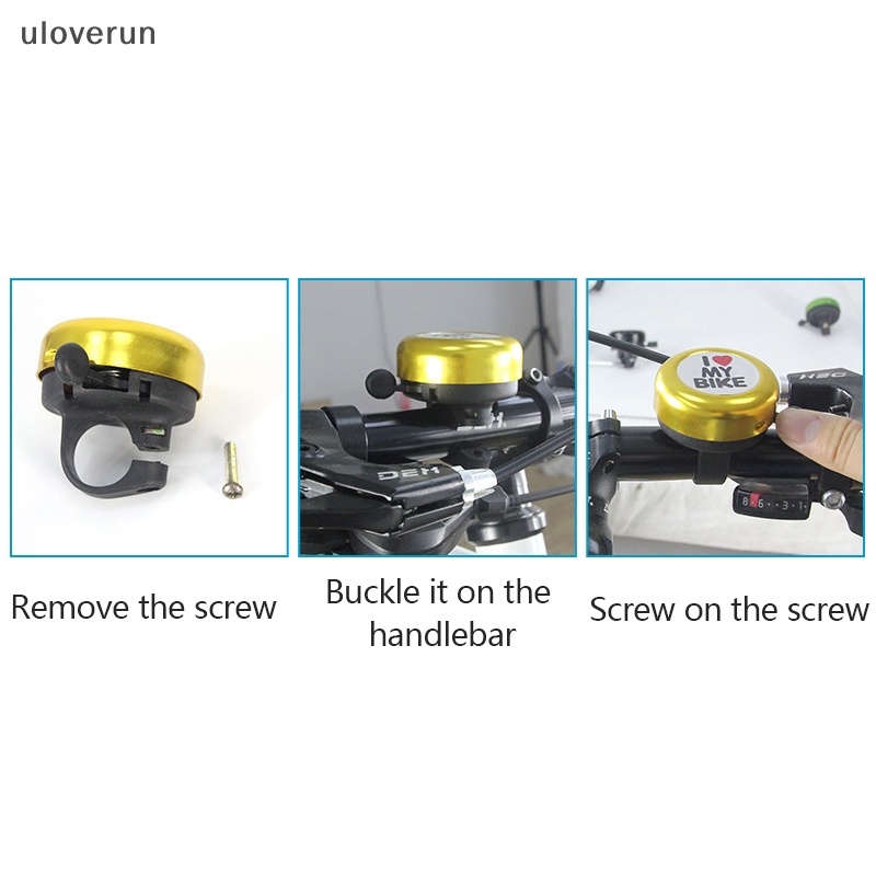 Chuông Cảnh Báo Gắn Tay Lái Xe Đạp 6 Màu Tùy Chọn