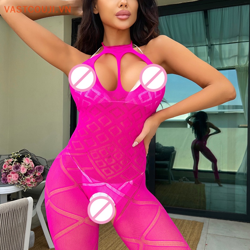 Bộ Đồ Bơi Bikini Dạng Lưới Polyamide Phối Ren Quyến Rũ Cho Nữ