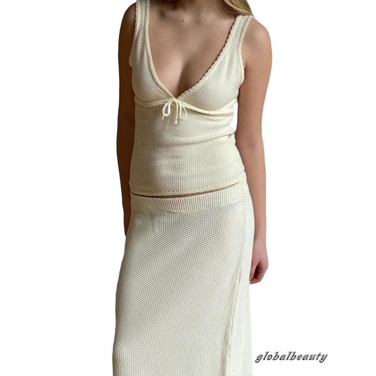 Áo Thun Không Tay Cổ Chữ V Thời Trang Mùa Hè Cho Nữ