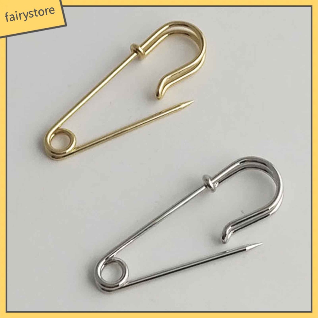 1 Đôi Bông Tai Hình Kim Băng Mini Bằng Hợp Kim Dành Cho Nữ