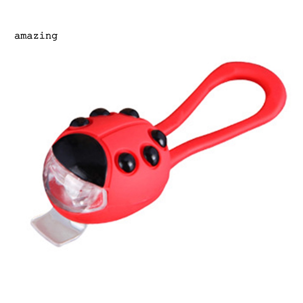 Đèn Pha Led Cảnh Báo An Toàn Hình Bọ Rùa Cho Xe Đạp Scooter