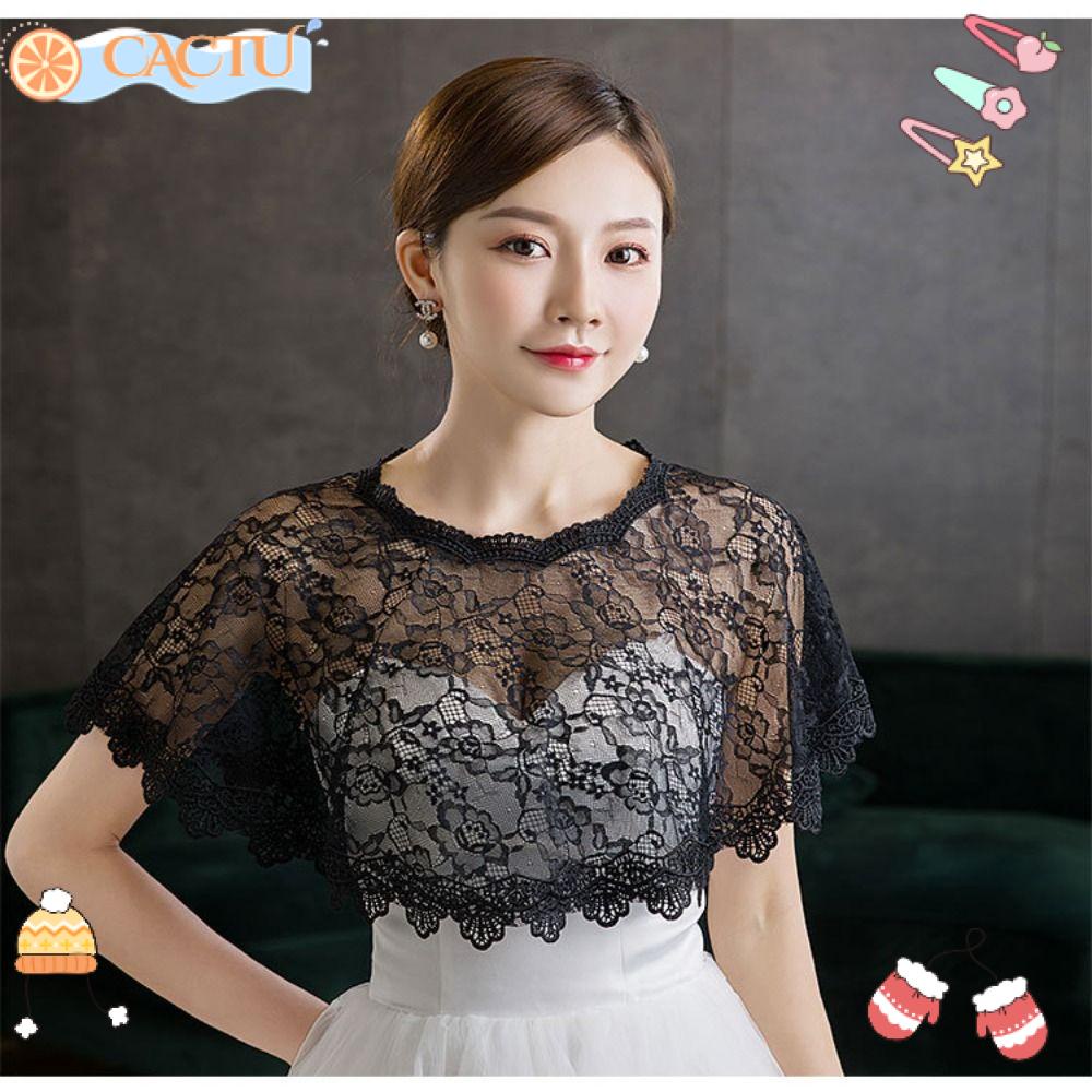 Khăn Choàng Vải Tuyn Mềm Mại Dành Cho Cô Dâu Hóa Trang