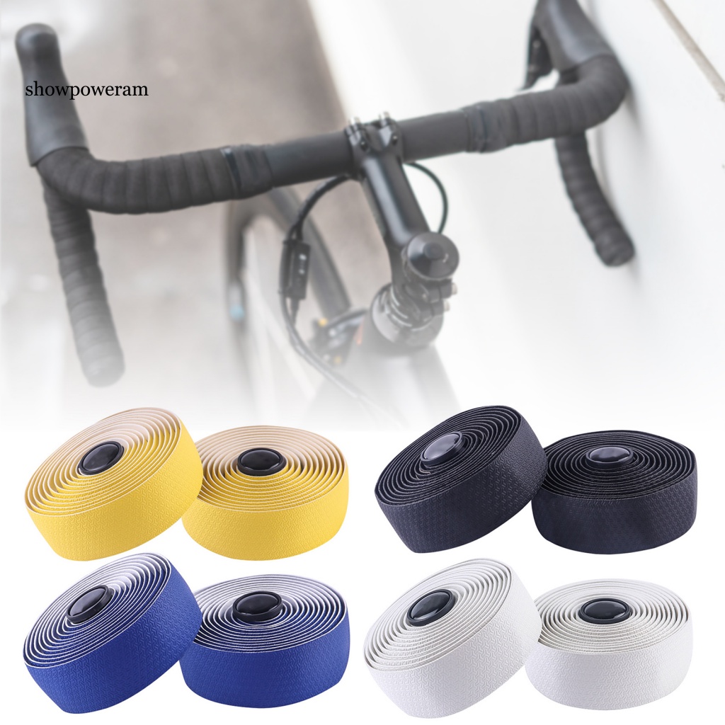 Set 2 Cuộn Băng Quấn Tay Lái Xe Đạp MTB Mật Độ Cao Chống Trượt