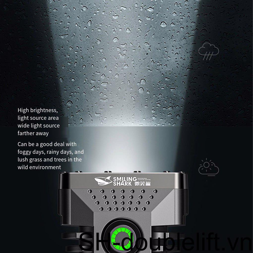 Đèn Pin Cầm Tay 4 Chế Độ Kèm Sạc USB Tiện Dụng Mang Theo Du Lịch / Cắm Trại