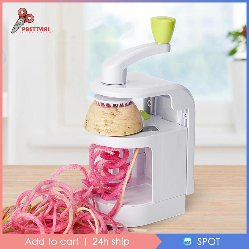 1 Dụng Cụ Cắt Lát Rau Củ Quả Có Tay Cầm Xoay