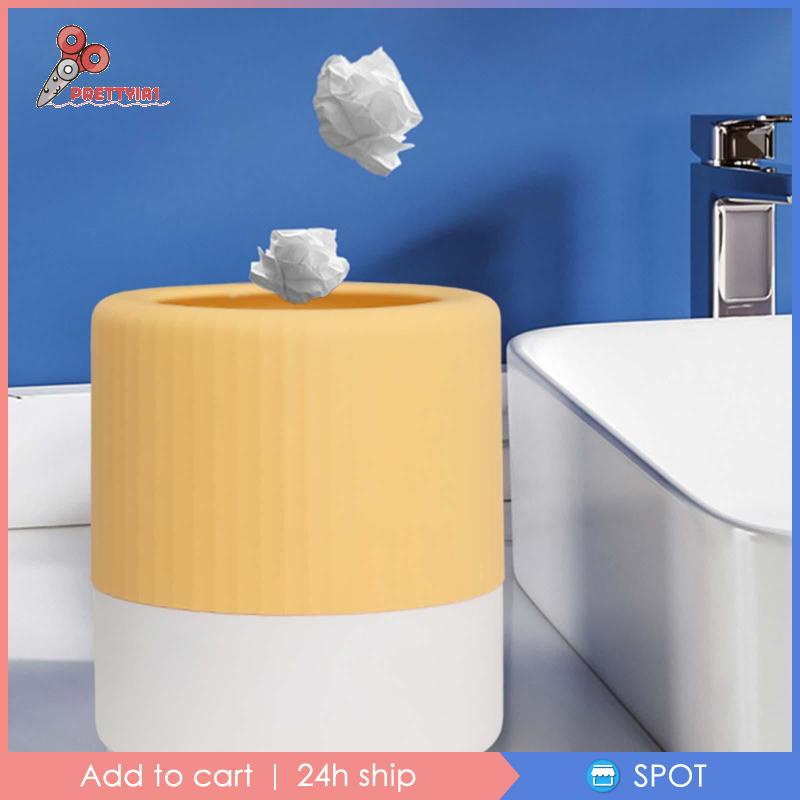 [Prettyia1] Thùng Rác Mini Để Bàn Thủ Công Dành Cho Gia Đình