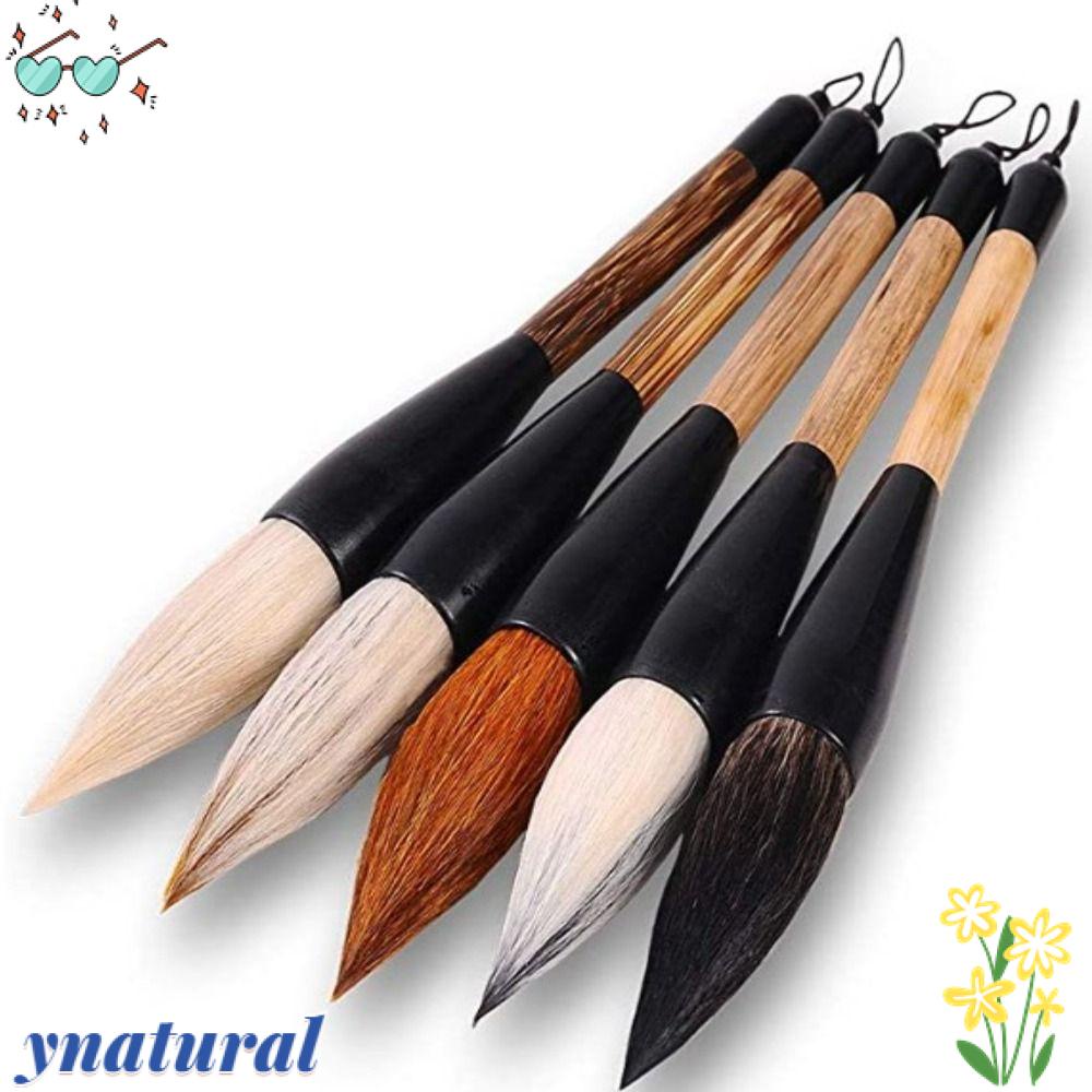 Bộ 5 Cọ Viết Thư Pháp Trung Quốc Bản Chất Lượng Cao