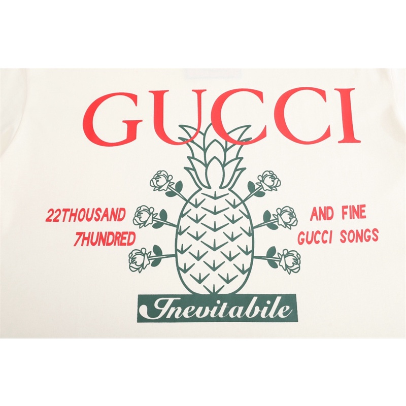 Áo Thun G88 U &amp; - Áo Thun Tay Ngắn In Hình Quả Dứa / Hoa Hồng Cổ Điển Thời Trang unisex