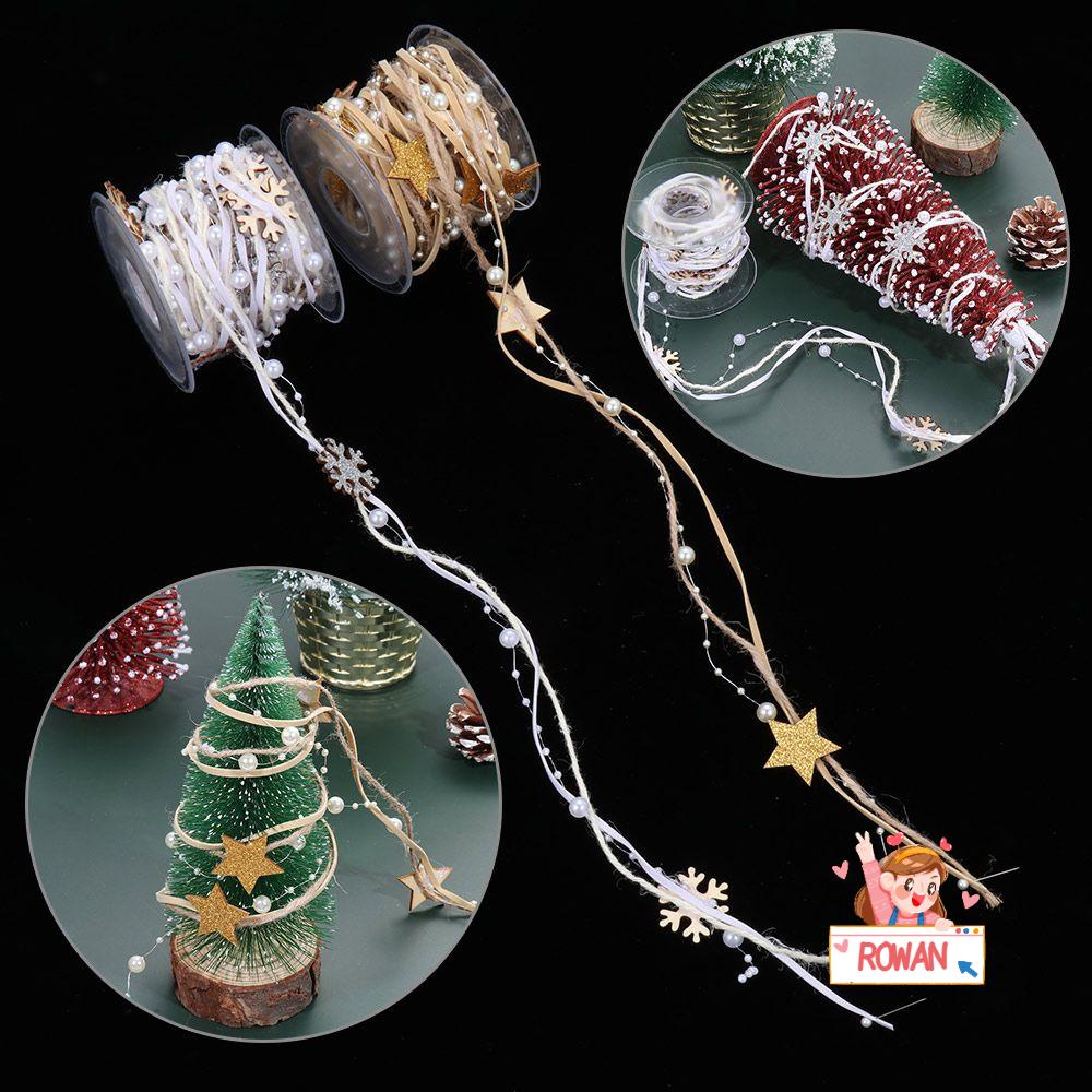 Dây Đay Trang Trí Cây Hình Ngôi Sao / Bông Tuyết