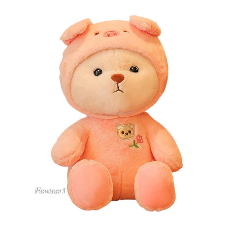 Thú Nhồi Bông Hình Động Vật Mềm Mại Dễ Thương Làm Quà Tặng Sinh Nhật Cho Người Lớn Và Trẻ Em Fenteer1