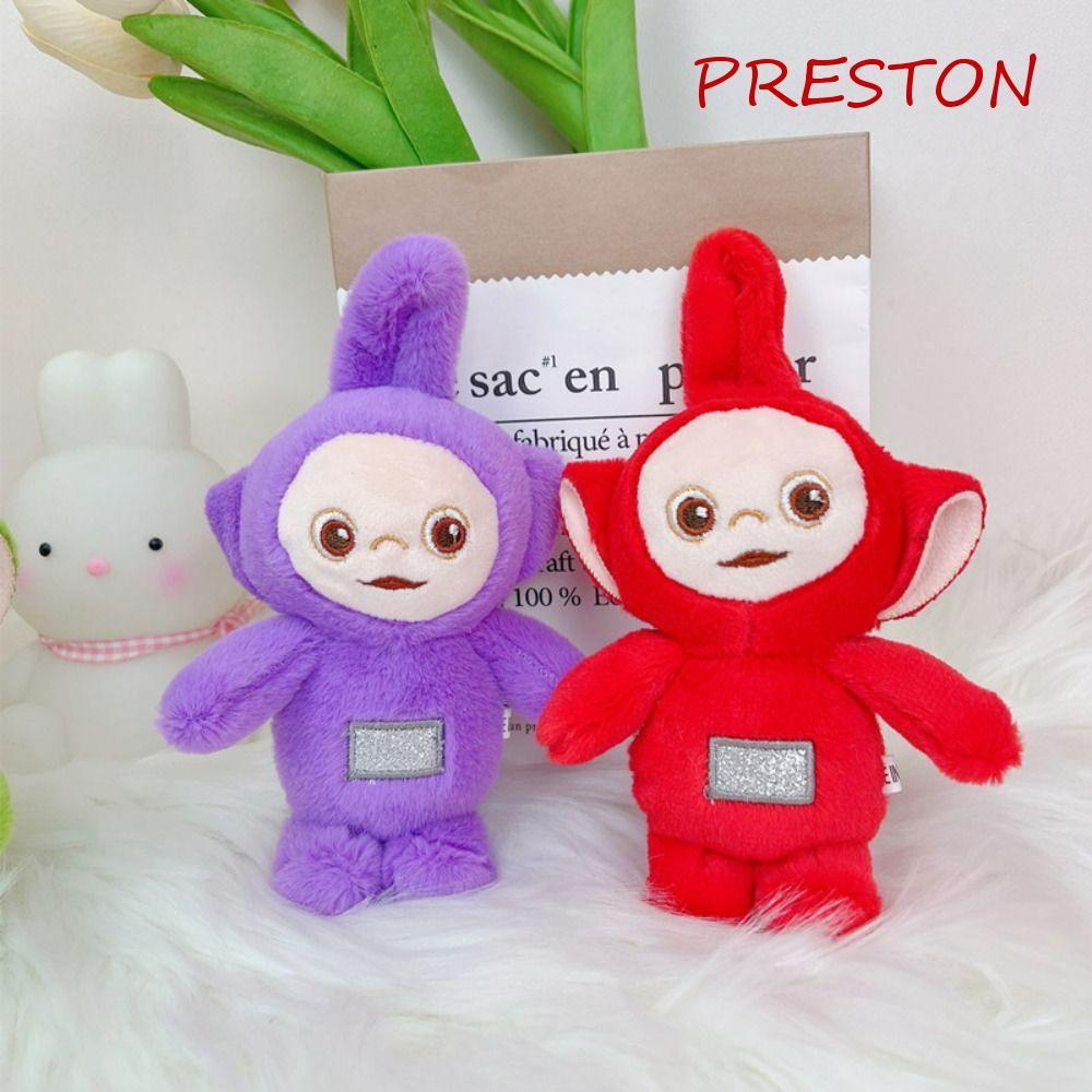 Preston Teletubbies Móc Chìa Khóa Xe Hơi Đồ Chơi Nhồi Bông Sáng Tạo Thích Hợp Làm Quà Giáng Sinh