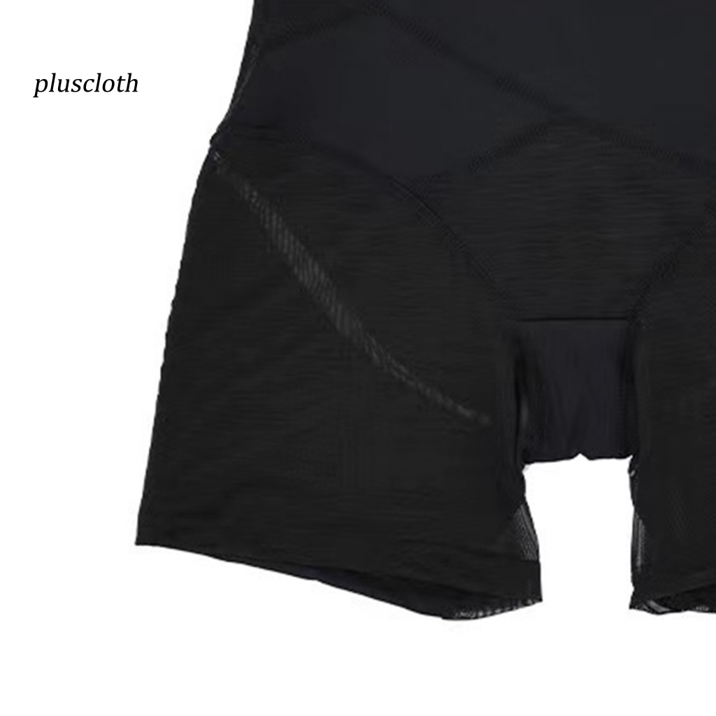 < Plusclothing > Quần Lót Spandex Lưng Cao Định Hình Eo Thon Gọn Gợi Cảm Thoải Mái Thoáng Khí Cho Nữ