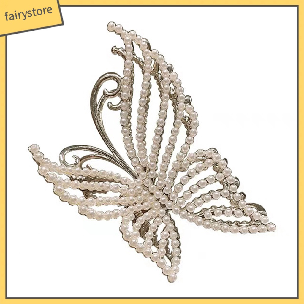 Kẹp Tóc Càng Cua Đính Đá Lấp Lánh Sang Trọng Siêu Bền