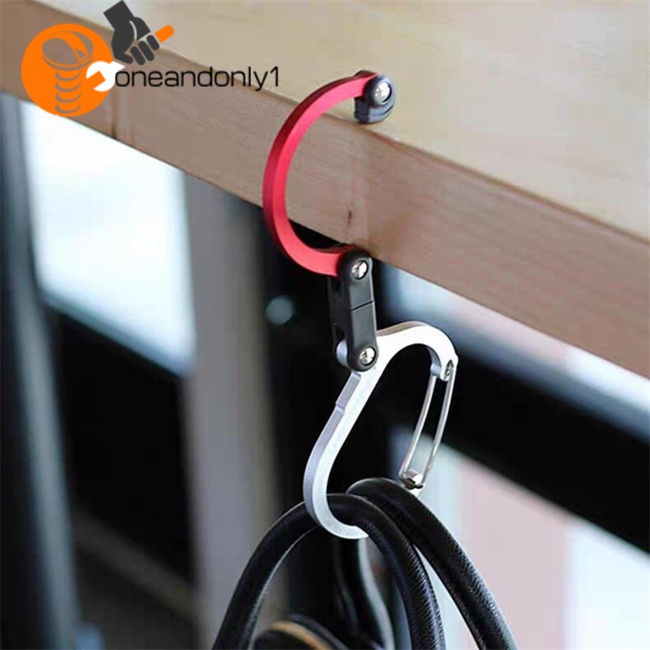 Móc Kẹp Chữ D Bằng Hợp Kim Nhôm Đa Năng Tiện Dụng Cho Hoạt Động Ngoài Trời