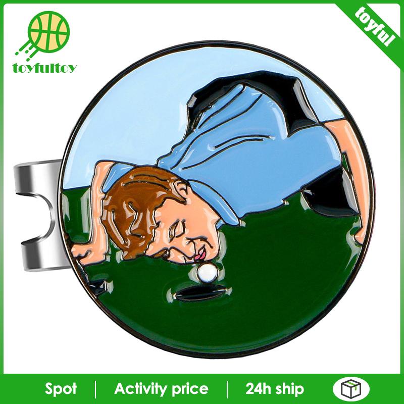 Kẹp Đánh Dấu Vị Trí Bóng Golf 25mm Tiện Dụng