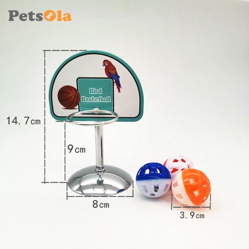 Quả Bóng Rổ Đồ Chơi Màu Xám Châu Phi Koolsoo21 Dành Cho Chim Vẹt