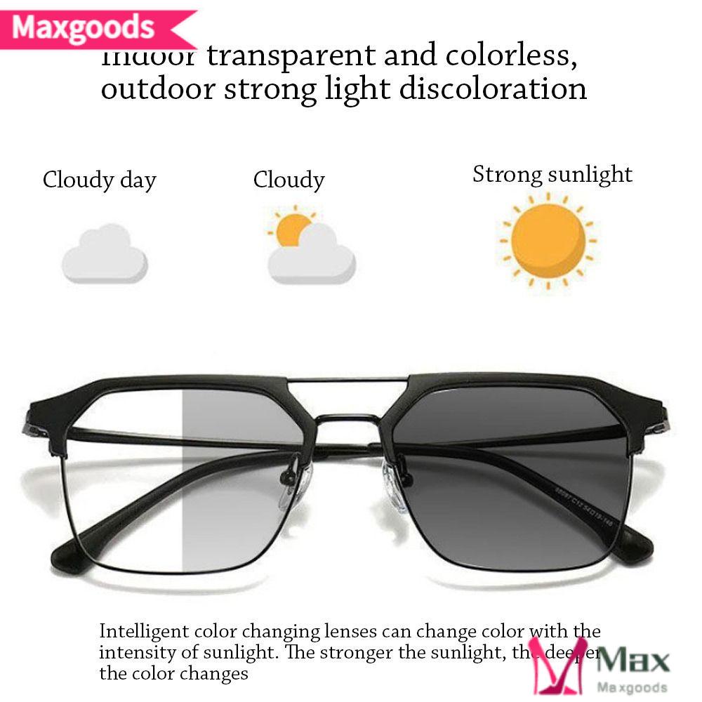 Kính Chống Ánh Sáng Xanh Siêu Nhẹ Không Phai Màu Thời Trang Di Động