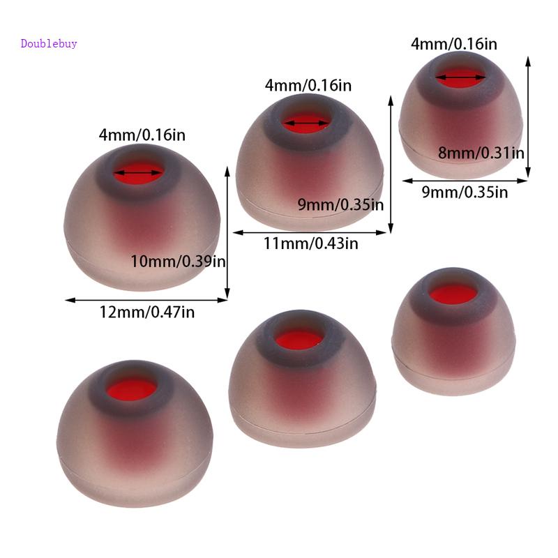 Vỏ Bọc Bảo Vệ Tai Nghe Nhét Tai Bằng Memory Foam Chống Trượt Thoải Mái Tiện Dụng