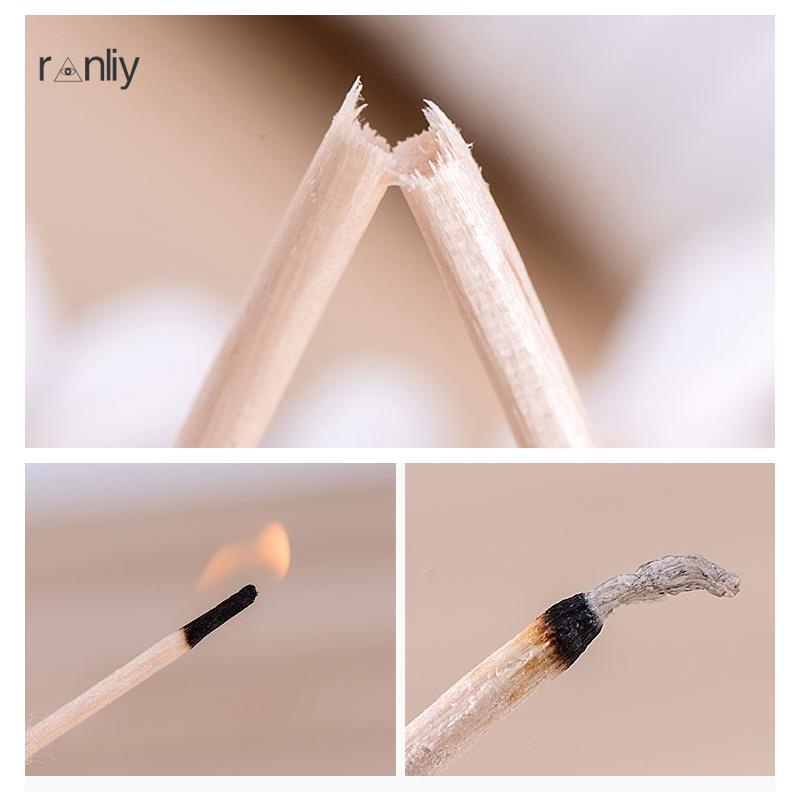 Ranliy💗Bịch tăm bông 100 que thân gỗ