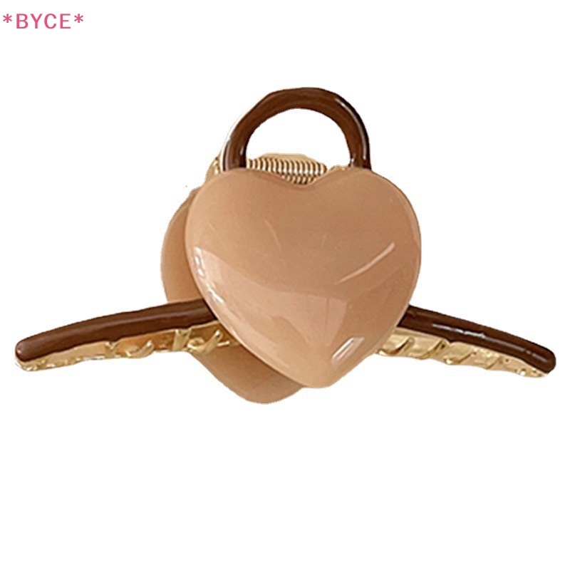 Kẹp Tóc Hình Trái Tim Cỡ Lớn Thời Trang Cho Nữ Mới