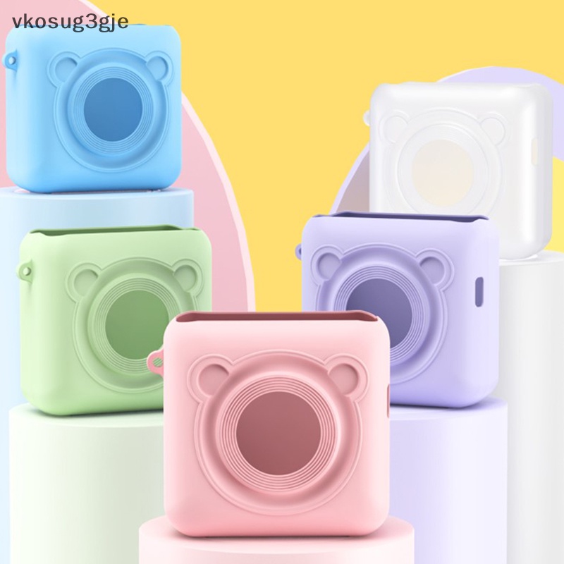 Vk A6 peripage xách tay bluetooth nhiệt ảnh máy in inkless máy in mềm Bìa Je