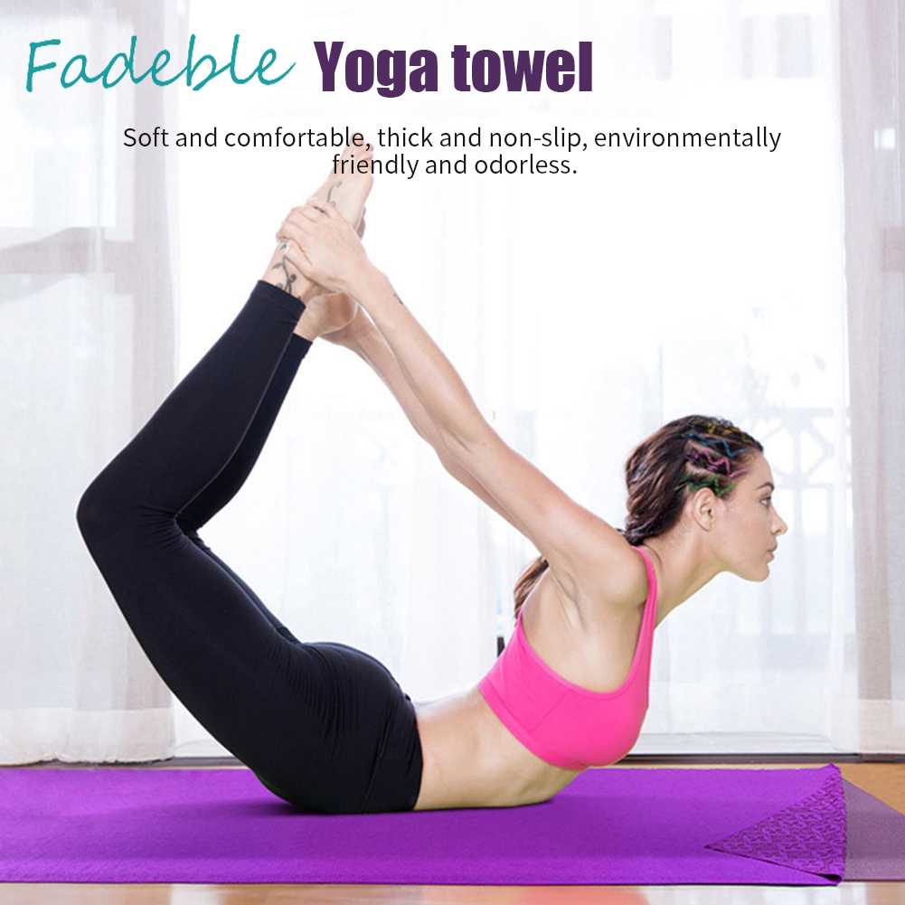 Khăn Pilates Chống Trượt Có Thể Gấp Lại Tiện Dụng Và Bền