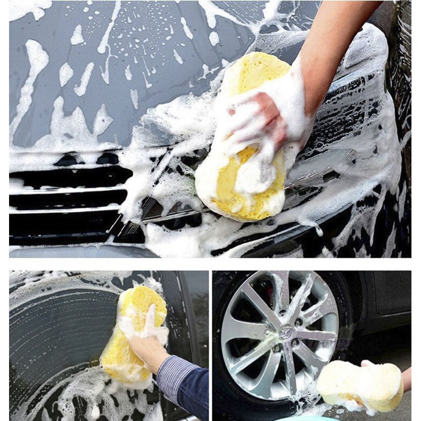 Xốp rửa xe bọt biển chuyên dụng cho xe ô tô 3M Car Wash Sponge - 3M Long Vu