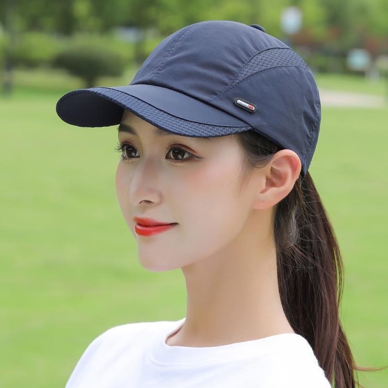 Mũ Lưỡi Trai Thể Thao Chống Nắng Phối Lưới Thoáng Khí Nhanh Khô Có Thể Điều Chỉnh