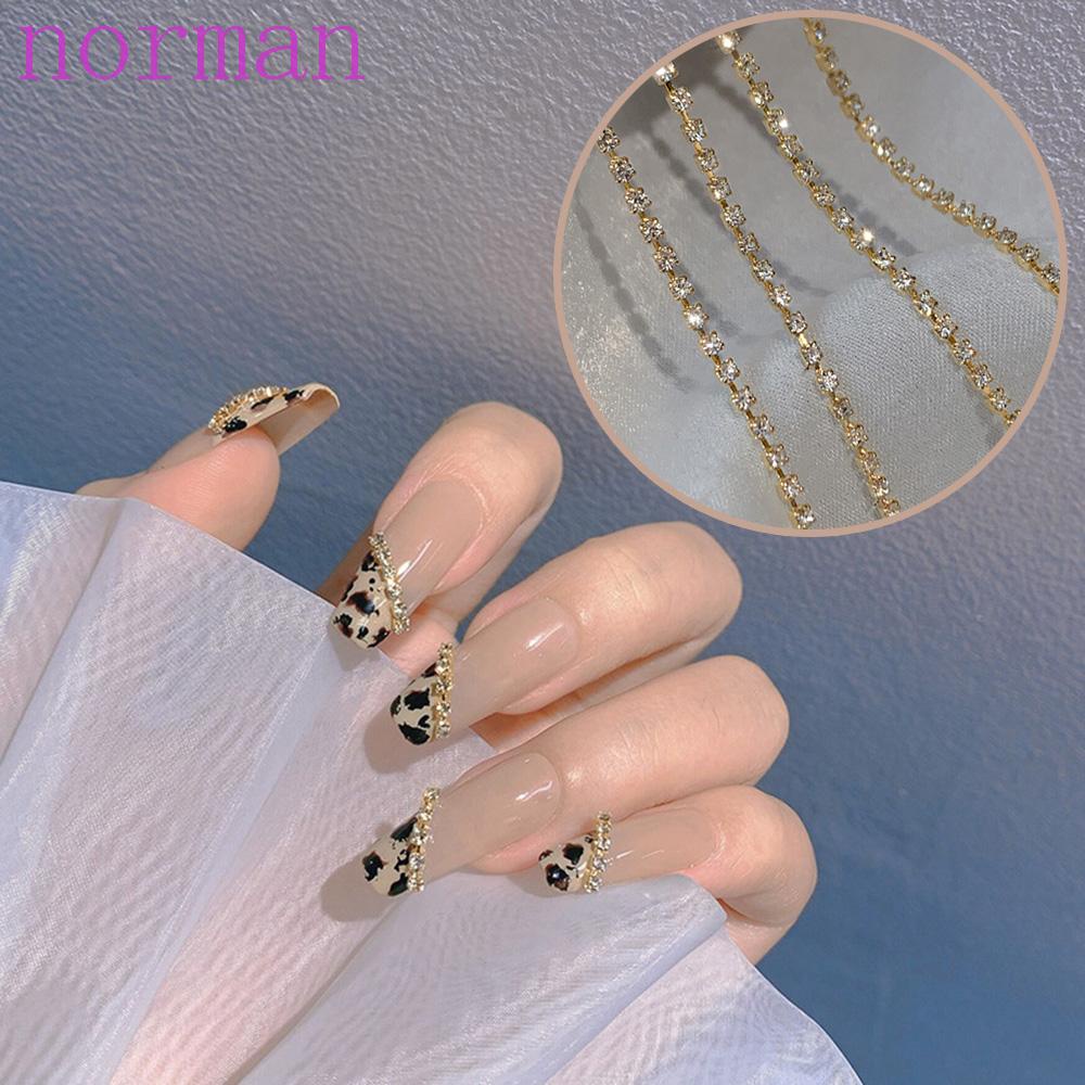 Móng Vuốt Kim Loại 3D Lấp Lánh Phong Cách Nhật Bản Dùng Trang Trí Móng Nghệ Thuật DIY