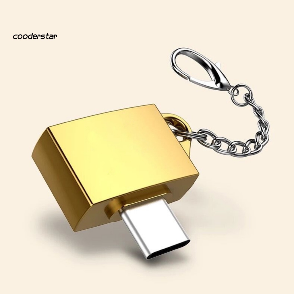 Đầu Chuyển Đổi USB Sang Type-C OTG Cho Điện Thoại Di Động