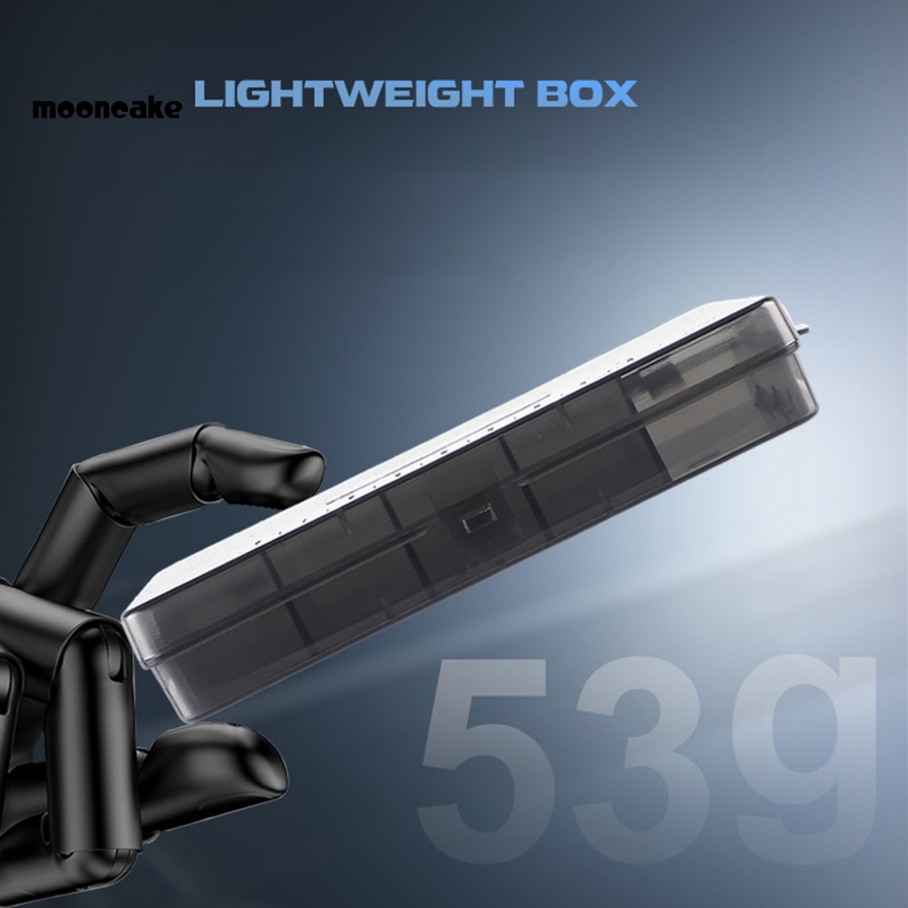 < Mooncake > Hộp Đựng Dụng Cụ Câu Cá Bằng PP Có Độ Bền Cao