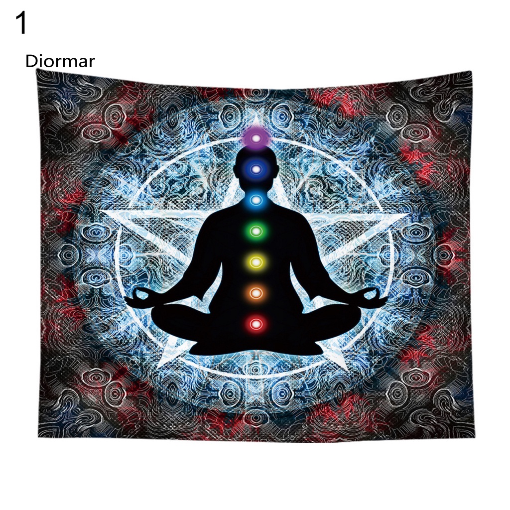 Thảm Tập Yoga Seven Chakra Màu Sắc Nhã Nhặn Thoải Mái