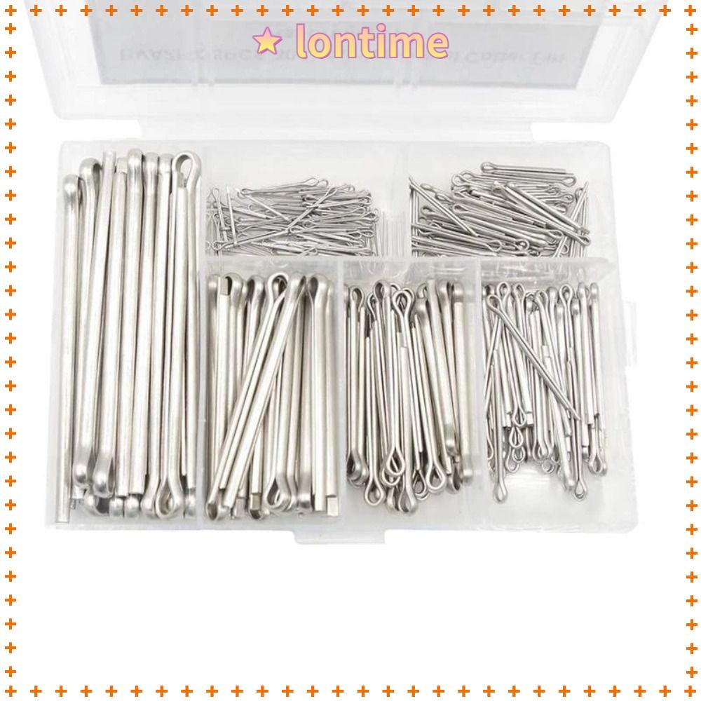 230 Chiếc Ghim Cotton LONTIME|Kẹp Inox 304 6 Kích Cỡ Tiện Dụng