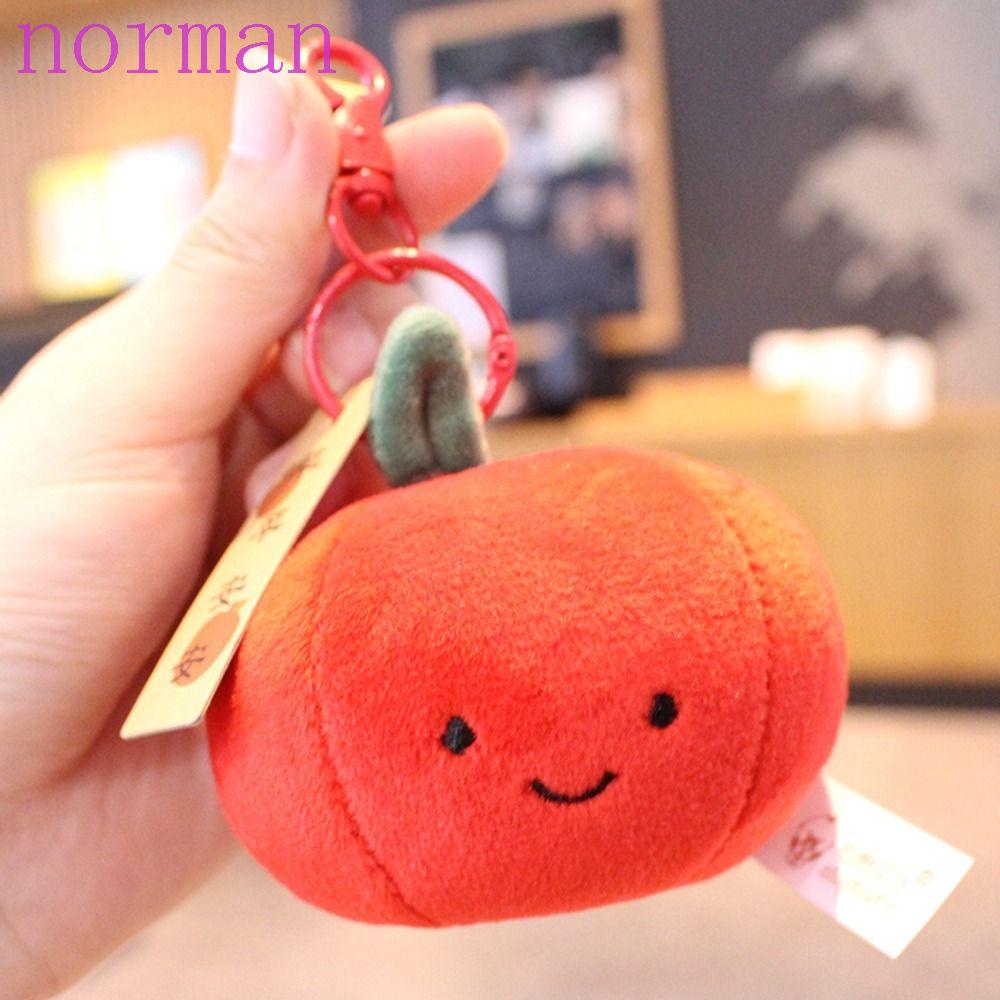 Móc Khóa Hình Trái Cây Hoạt Hình Nhồi Bông Đáng Yêu