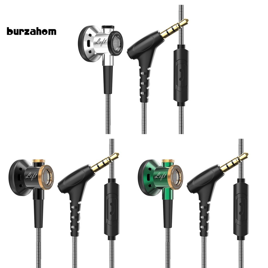 Tai Nghe Nhét Tai Có Dây 3.5mm Bur 20-20000Hz