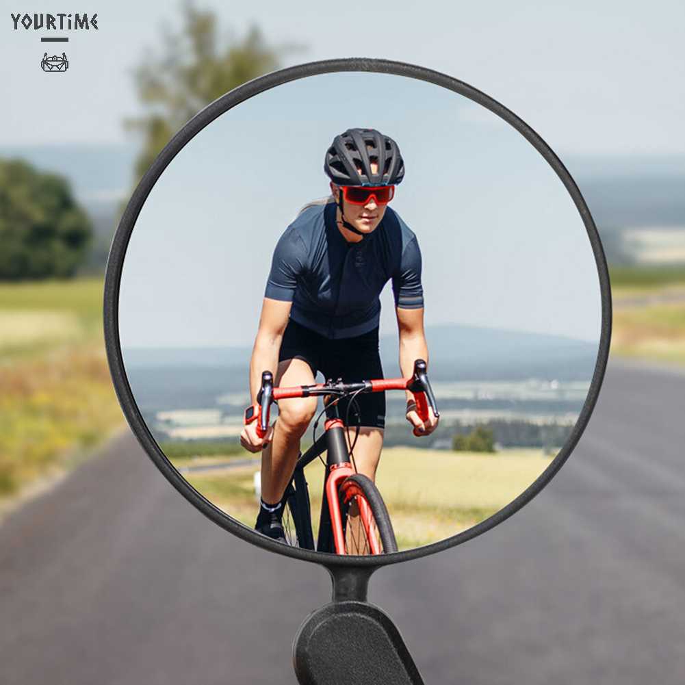 Gương Chiếu Hậu Phản Quang Gắn Tay Lái Xe Đạp MTB Gấp Gọn Tiện Lợi