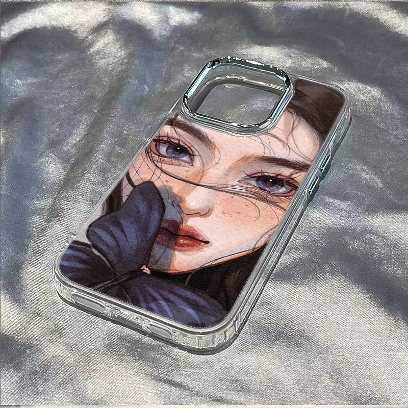 ✅Ốp Điện Thoại Dẻo Thiết Kế Đơn Giản Thời Trang Chống Sốc Cho iPhone12plus 14pro max / Beauty 8 7In Style 1113 G4D8