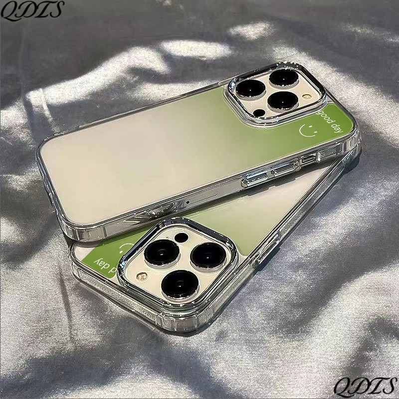 ✅Ốp Điện Thoại Mềm Chống Sốc Họa Tiết Mặt Cười Màu Gradient Cho Iphone 14pro 11In 128Max13 7 66FT