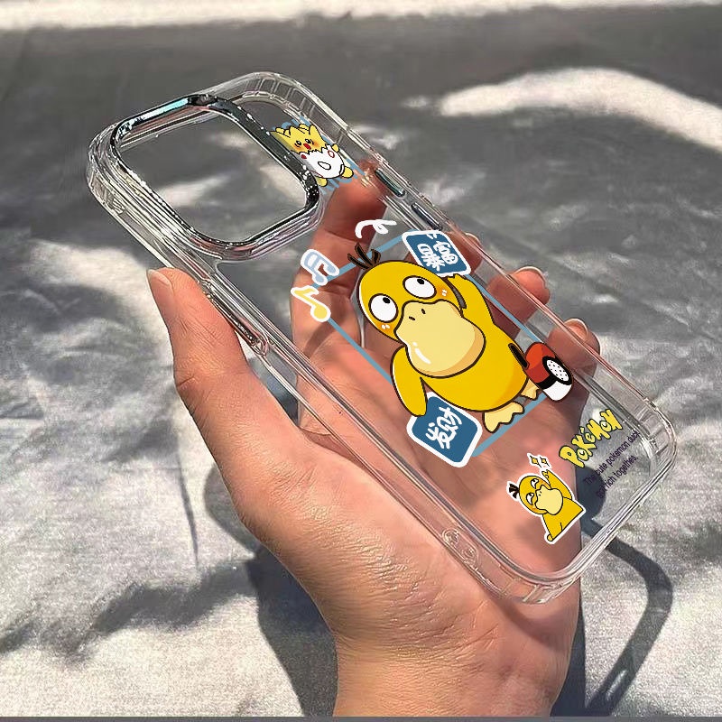 ✅Ốp Điện Thoại Dẻo Họa Tiết Chú Vịt Dễ Thương Chống Sốc Cho iPhone12711maxplus / MYAX 14pro 813