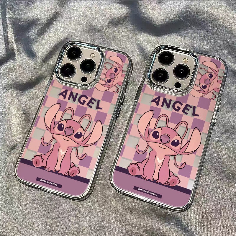 ✅Ốp Điện Thoại Dẻo Họa Tiết Kẻ Sọc Màu Tím Đơn Giản Chống Sốc Cho Iphone 7 13 14pro plus11maxiPhone12 8 1AE5