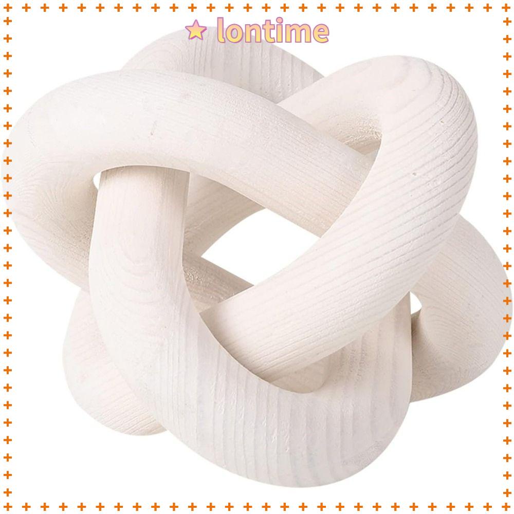 Phụ Kiện Trang Trí Bàn Cà Phê Bằng Gỗ Phối Dây Xích Độc Đáo Hiện Đại