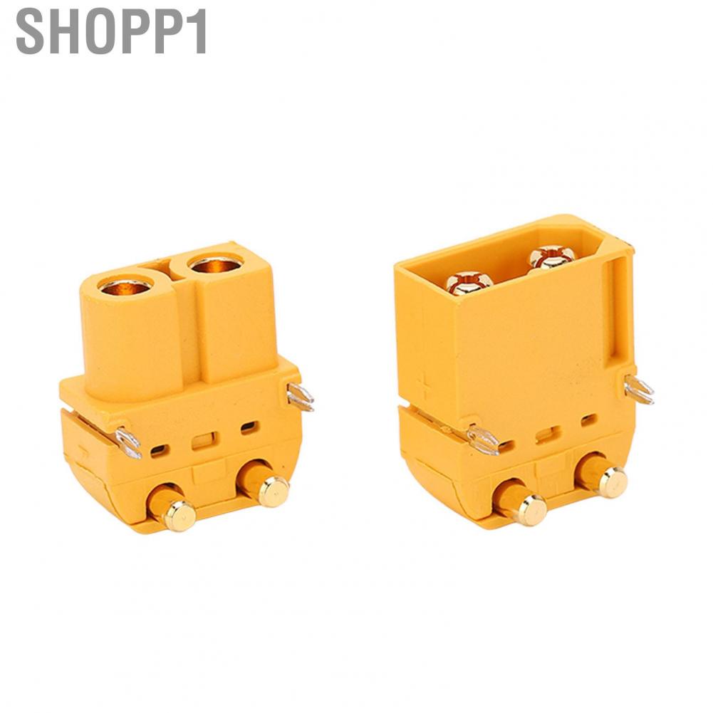 Shopp1 XT60PW Connector Plug  Easy Carry Long Service Life Gold Plated for RC Car Models Aircraft