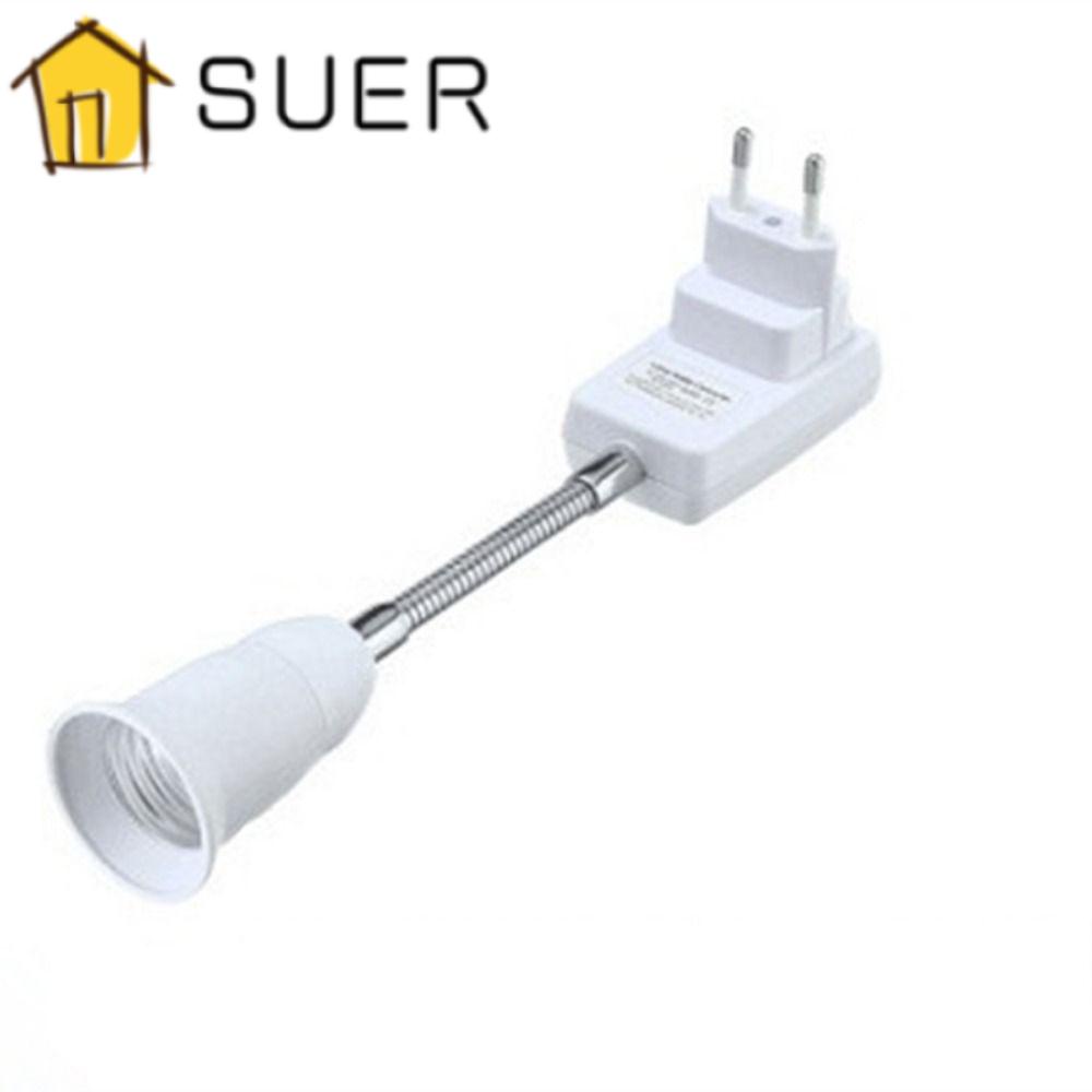 Đuôi Đèn LED E27 Dài 20cm Phích Cắm EU Sang E27