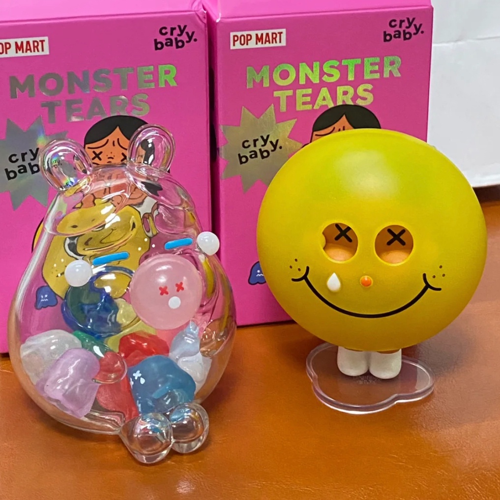 Đồ trang trí Búp Bê POPMART CRYBABY Monster Tears Series Dùng Làm Quà Tặng