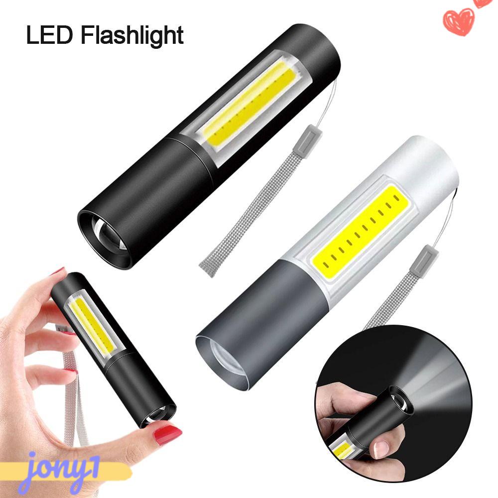 Đèn Pin LED Cầm Tay Chống Nước Dùng Cắm Trại Có Cổng Sạc USB