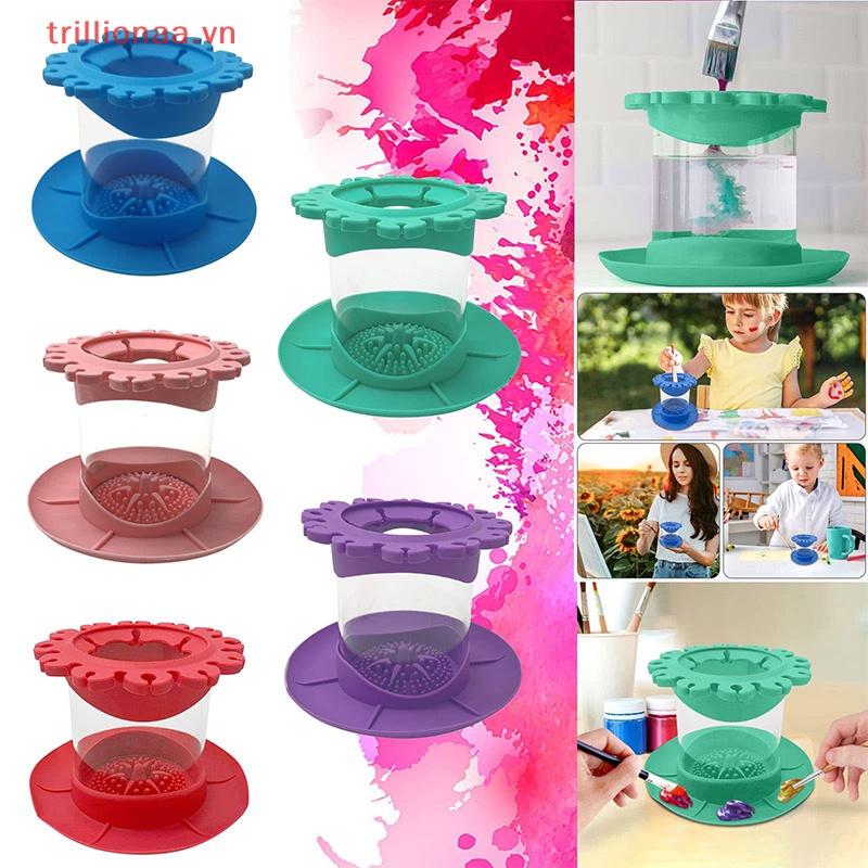 1 Xô Đựng Cọ Trang Điểm Sơn Dầu Tiện Dụng