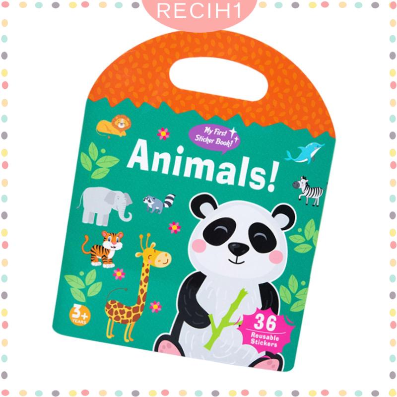Sách Hình Dán Đồ Chơi Có Thể Tháo Rời Cho Bé